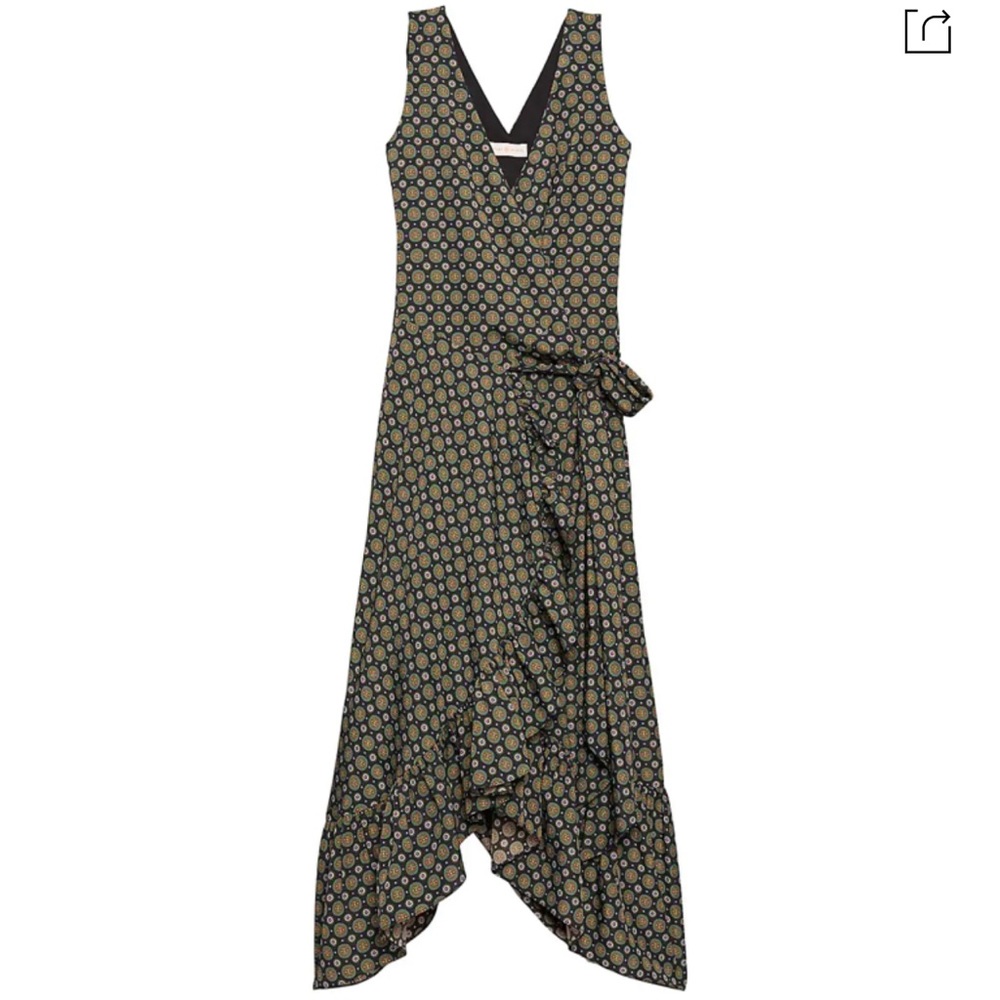 Tory Burch NWT Ruffle Wrap Dress - size 4